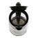 Electric kettle Harper HWK-GM03, 2200 watts, 1.7 l, glass, silver