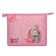 Folder for notebooks A5, 230 x 190 x 50 mm, lightning from above, plastic, calligrata "Bunny"