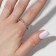 Ring "Snake" Uroboros, the color of silver, dimensionless