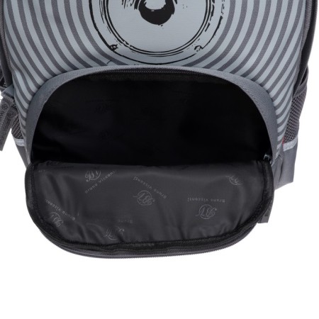 School backpack Bruno VisConti "Bass", 40 x 30 x 19 cm, ergonomic back, pencil case as a gift-11