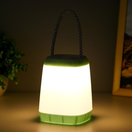 Navigator nightlight LED, 3W, 3 modes, 3AA Blue 9x7x2.5 cm Risalux-3