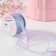 The ribbon is nylon “wave”, with rainbow overflow, 38 mm, 9.1 ± 0.5 m, lilac color