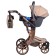 Auto-loud children's to the stroller Farfello Aimile KS-2150/A, group 0+ (0-13 kg), cream color