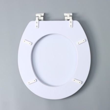 The toilet seat with the lid of the share "Beach with a star", 40 × 37 cm, soft-7