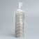 Voschshina candle, 4.5x4.5x12.5 cm, chrome metallic