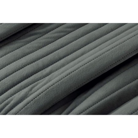 Liberty blanket, size 220x240 cm, dark gray color-3