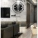 Wall watches, series: loft, smooth move, 35 x 35 cm