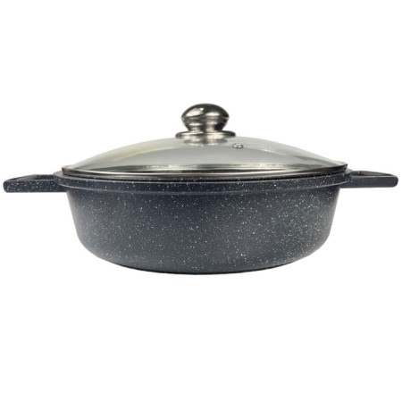 Silenik Panairo Chief Induction, induction, with a lid, cast aluminum, d = 28 cm-4