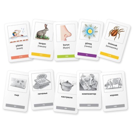 Thematic cards. My first Turkish words. 333 cards for memorization-2