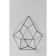 Florarium "Rombooktahedr", Swes Silver