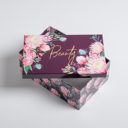 Set of boxes 5 in 1, gift packaging, “flower”, 22 x 14 x 8.5 - 32.5 x 20 x 12.5 cm-8