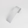 Mirror mosaic adhesive, 0.5 × 0.5 cm, 8 rows 4 cm × 1 m, silver glass
