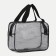 Cosmetic bag with lightning, black color
