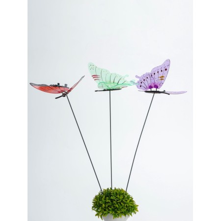 Plug "butterfly eddra" 60cm, set 3pcs, mix (5500037-1