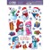 Interior sticker "Snowmen", 29.7 x 42 cm, New Year