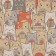 Paper Crafts "cats with gifts", 1 sheet, 70 x 100 cm