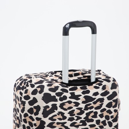 Coverage for a suitcase 24 ", beige color-2