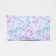Lightning cosmetic bag, white/lilac color