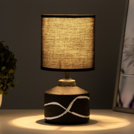 AMELIA Table lamp E14 40W brown 13x13x25 cm-1