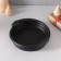 Interior subject "snake" bowl 4*15*13 cm black