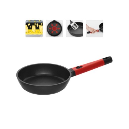 Nadoba Griza Grille pan, anti-stick coating, removable handle, d = 20 cm