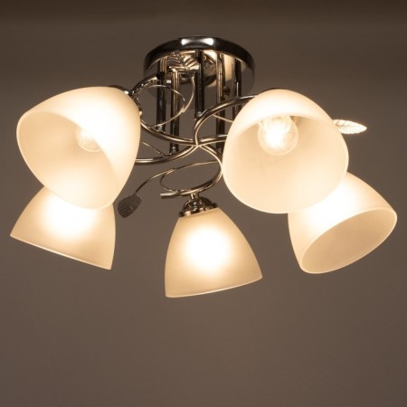 Chandelier 2024/5 E27 60W chrome 52x52x25 cm Bayerlux-2