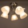Chandelier 2024/5 E27 60W chrome 52x52x25 cm Bayerlux