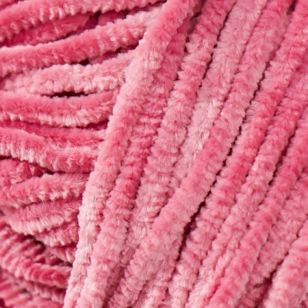 Yarn "Velour" 100% micropoliester 170m/100g (868 t. Rose)-2