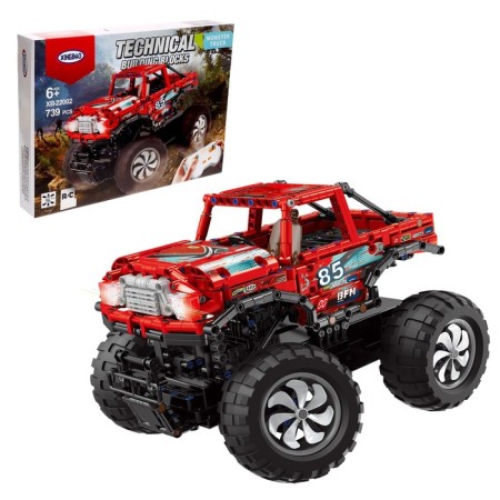 Designer SUV “Bigfoot” Xingbao Techno, on the radio control, 739 details, 6+