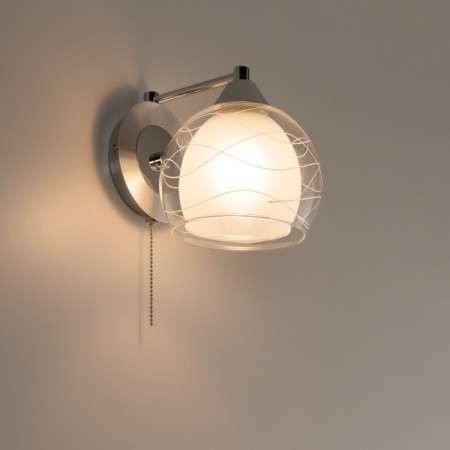 Sconces Citilux "Bugs" CL157312, 15x16 cm, 1x75W, E27, gray color gray-4