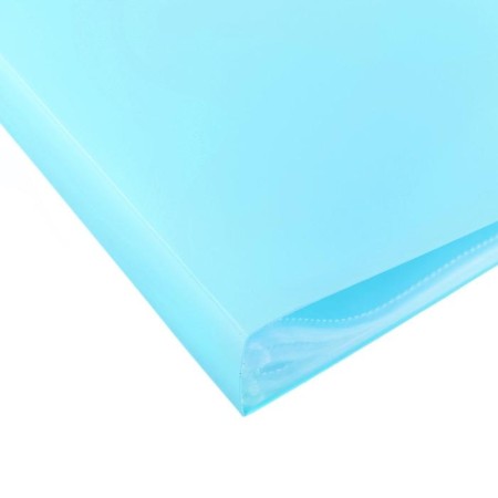 A4 Calligrata folder, 80 transparent inserts, 700 μm, turquoise-blue-3