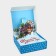 Gift box New Year's folding "Winter miracles", 26 × 26 × 8 cm