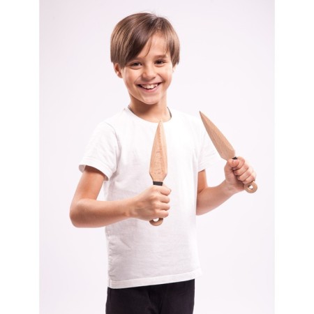 Kunai wooden tree games, 2 pcs-8