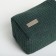 TEXTURA lightning cosmetic bag, green color