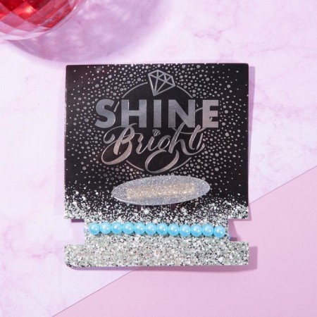Elastic band and hair clip "Shine Bright"-3