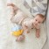 Children's pants minku, beige color, height 86-92 cm