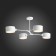 Ceiling EVOLUCE lamp. Sle183502-04. Gemento. 4x60 W, E14, 68x71.5x32 cm, white color