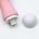 Contactly vacuum-wavy stimulator of the clitoris Lilo, ZU USB, silicone, pink