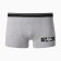 Panties men's boxers "Shark", color gray melange, size 54