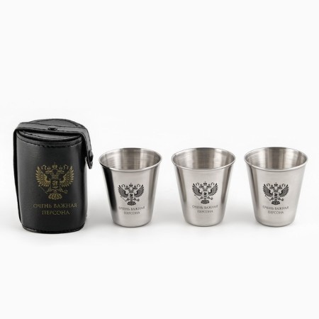 Stacks, February 23, "Very important person", a set of 3 pcs 70 ml, pile 6 cm