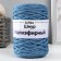 Knitting cord 100% polyester 3mm 100m/200 ± 20g (18-jeans)