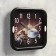 Wall clock, series: kitchen, "grain", smooth move, D-18.5 cm