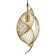 Lamp Bayerlux "Shella" E27 40W gold 22x100 cm
