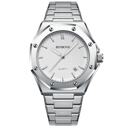 Men's wristwaters, with calendar, D-4.4 cm, strap L-26 cm, 3 atm