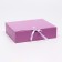 Folding box "Lilac", 31 x 24.5 x 9 cm