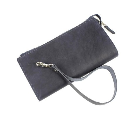 Male purse, blue color