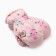 Winter children's mittens minku, light pink color, 18cm
