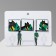 Set of icons (3pcs) "Cat" hiding, non -colored in ferrous metal
