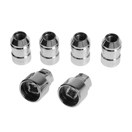 Secrets on wheels L2207 Anmax, nut 12x1.5, cone, 4 pcs. + 2 keys