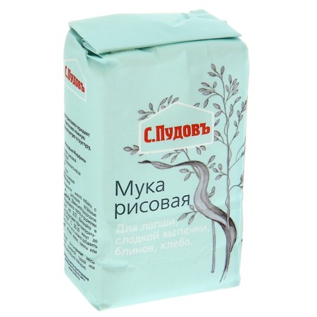 Flour "S. Pudov ", rice 500 g